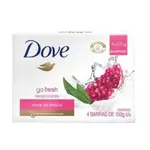Dove Soap Go Fresh Pomegrana4x100g